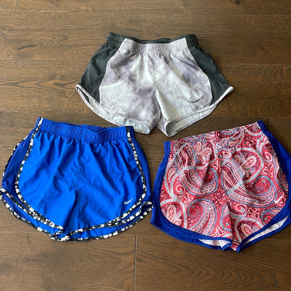 Nike Women’s Running Shorts - Small - Bundle of 3